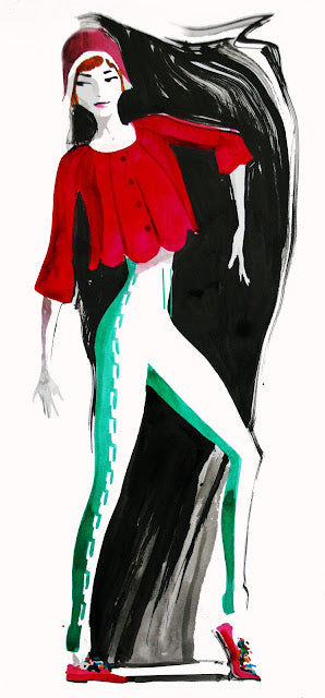 Intarsia bottoms