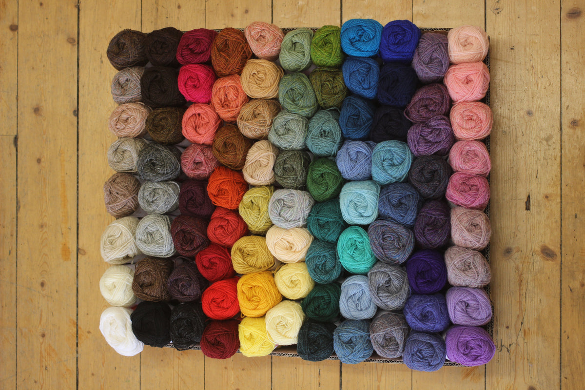 Bousta Beanie KAL - choosing colours