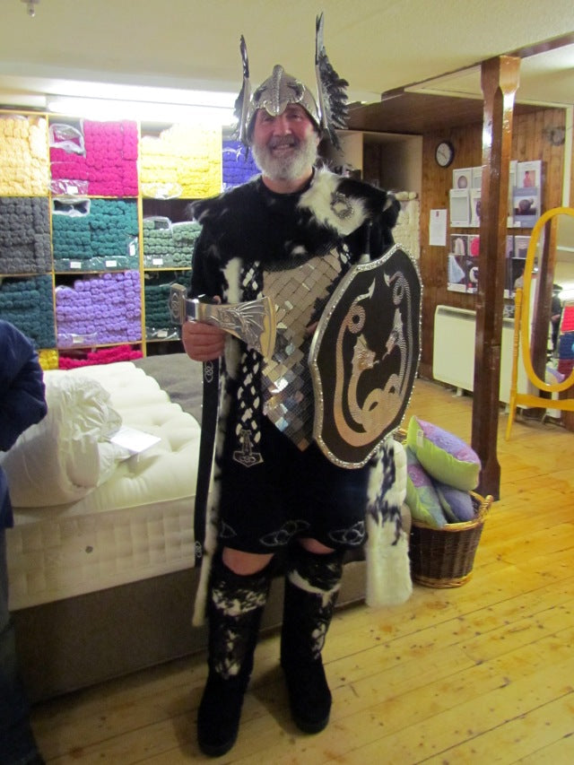 Viking visits J&amp;S!