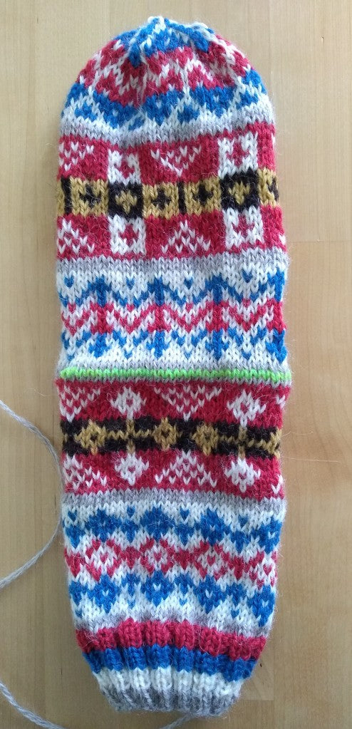 Knitting an Afterthought Heel, Guest Post from Lesley Smith