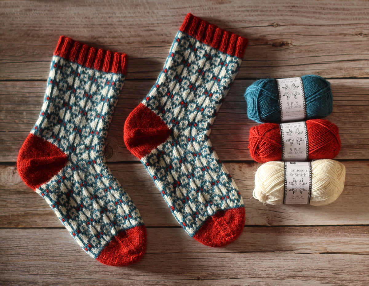 Skerries Socks Pattern