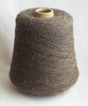 Shetland Supreme 2 Ply Lace Dark Grey Cone