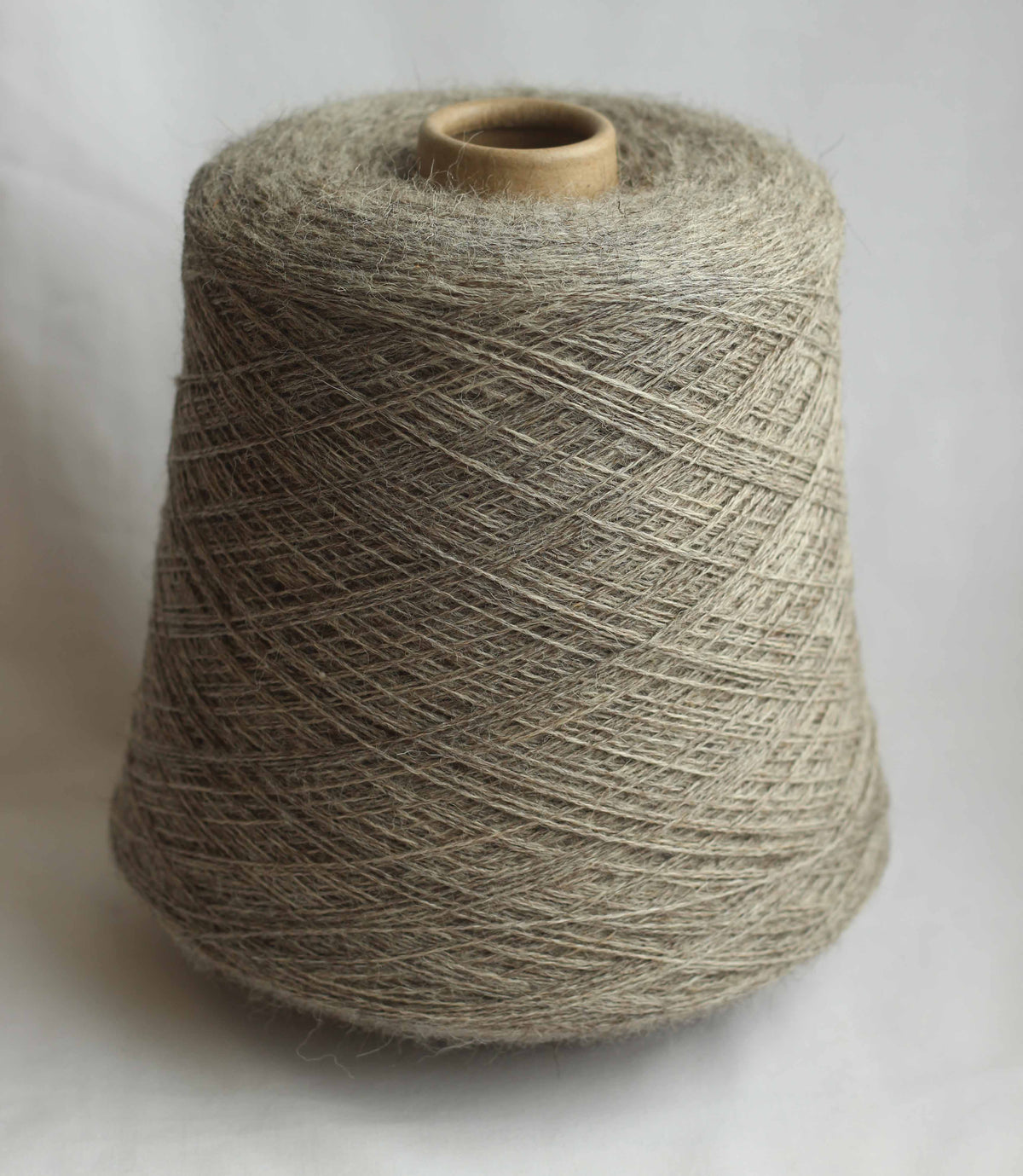 Shetland Supreme 2 Ply Lace Light Grey Cone