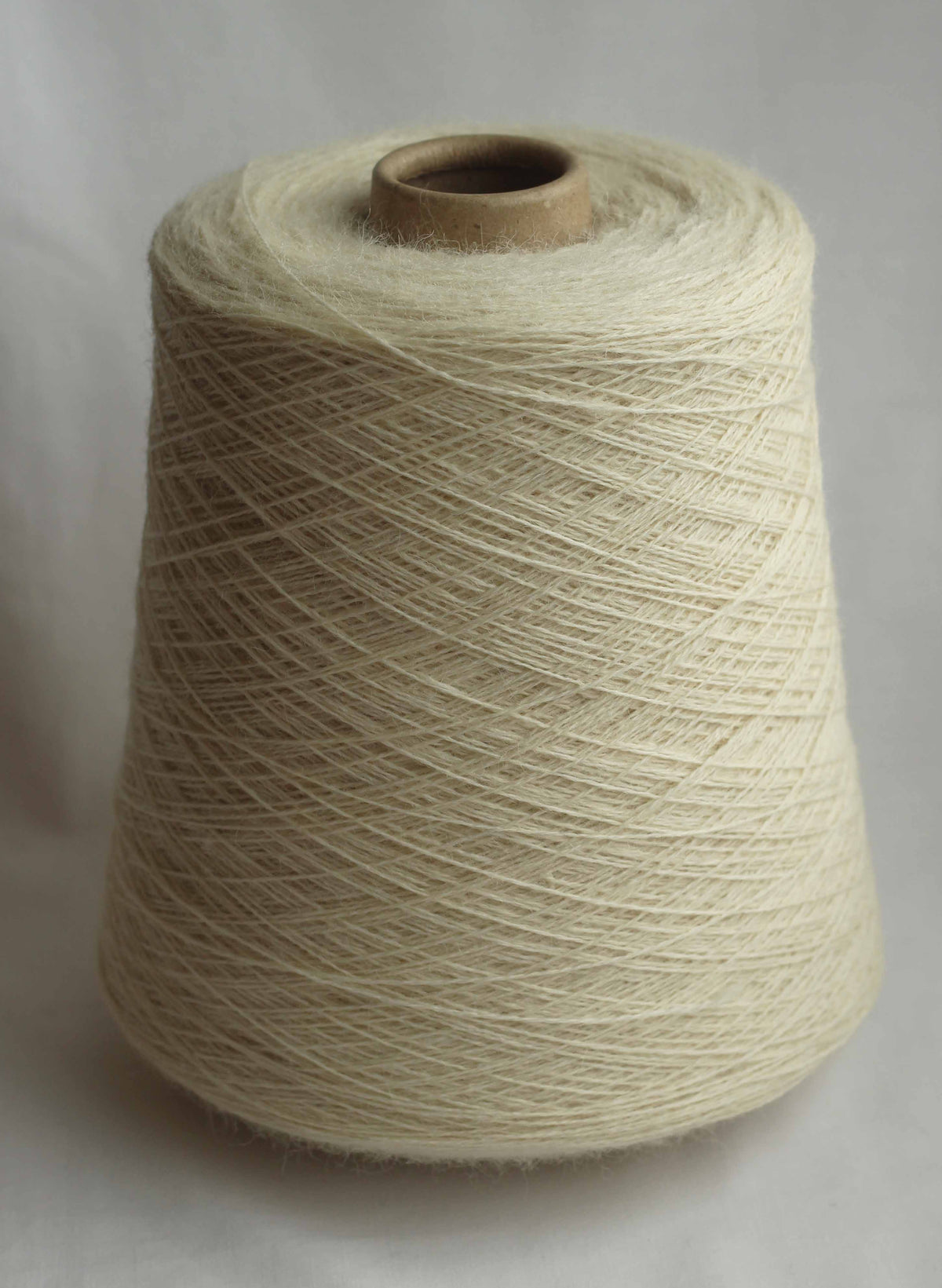 Shetland Supreme 2 Ply Lace White Cone