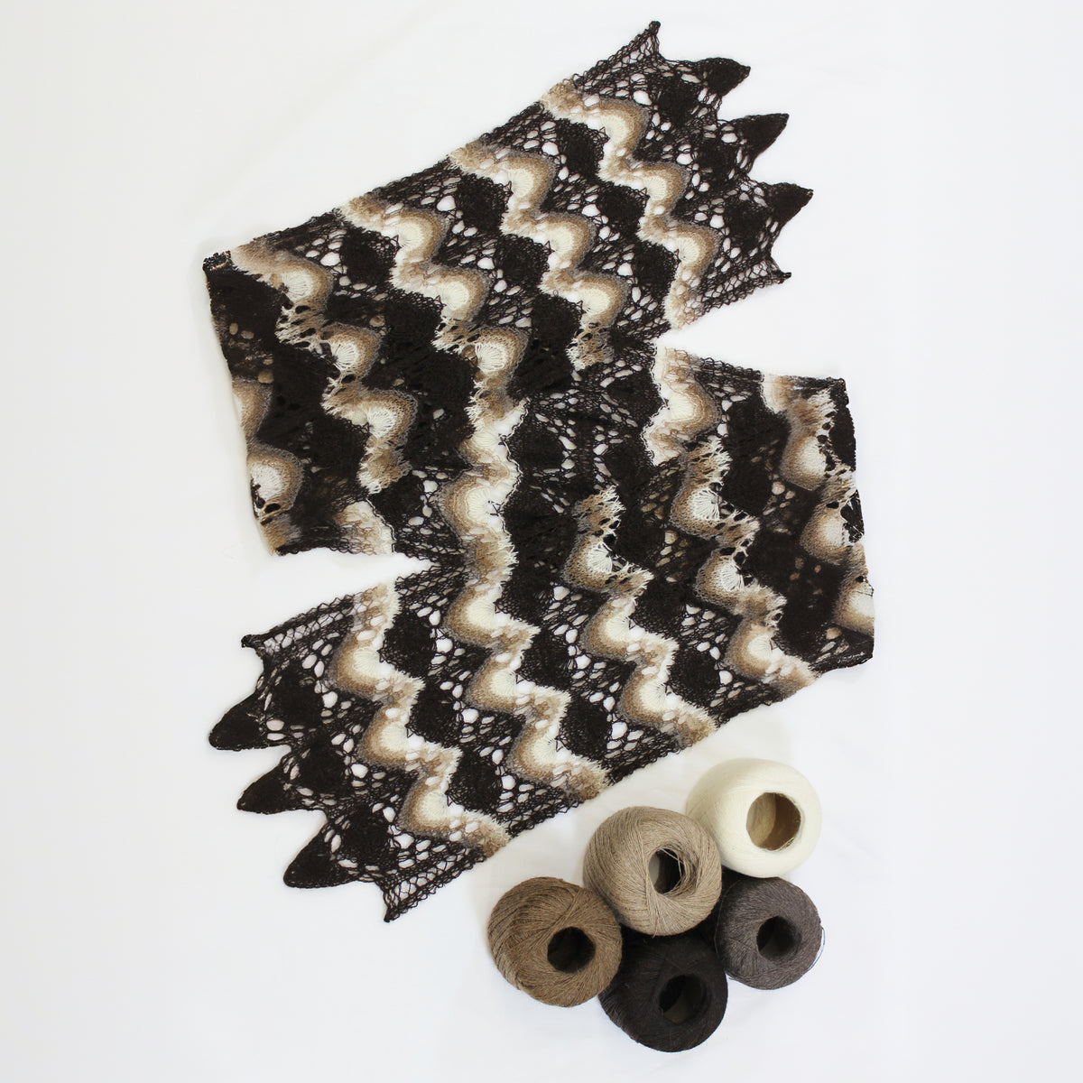 Cockleshell Scarf Kit